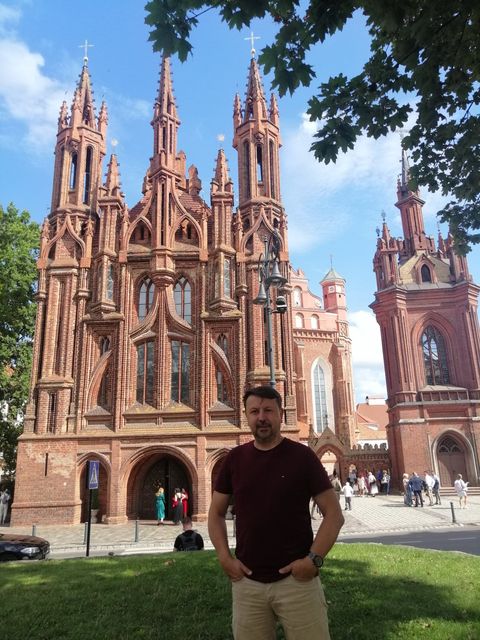 Azize Anna Kilisesi, Vilnius/Litvanya (Ağustos 2024)